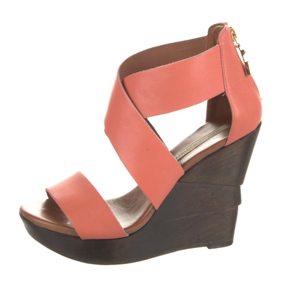 Diane von Furstenberg Leather Sandals size 6.5-7 - Picture 2 of 5